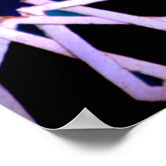 Moorse tegel, Alhambra, Spanje Poster (Hoek)