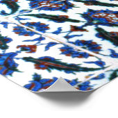 Moorse tegel, Palace, Sintra, Portugal Poster (Hoek)