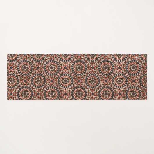 Moorse Tilework Yoga Mat (Achterkant (horizontaal))