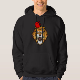 Moorts American Marokko Flag Moroccan Soccer Super Hoodie