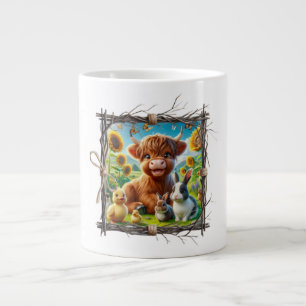 Moos & Brouwen: Highland Koe Jumbo Mok