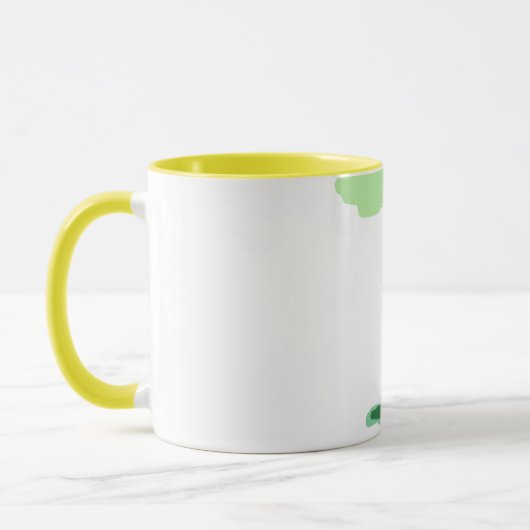 Moos Love Yellow 11 oz Combo Mok (Links)