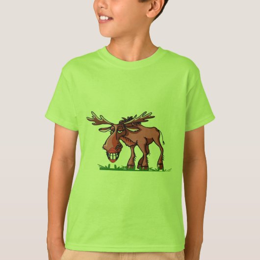 Moose Alaska T-shirt (Voorkant)