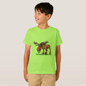Moose Alaska T-shirt (Voorkant volledig)