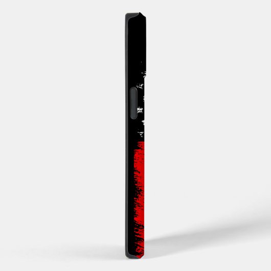 Moose Amerikaanse vlag Case-Mate iPhone Case (Achterkant / Rechts)