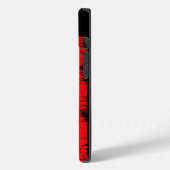 Moose Amerikaanse vlag Case-Mate iPhone Case (Achterkant / Links)
