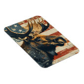 Moose Amerikaanse vlag  Magneet (Rechterzijde)