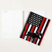 Moose Amerikaanse vlag Planner (Display)