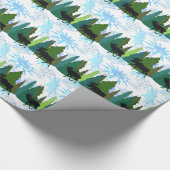Moose and Elk Walk in het Bos Wrapping Paper Cadeaupapier (Hoek)