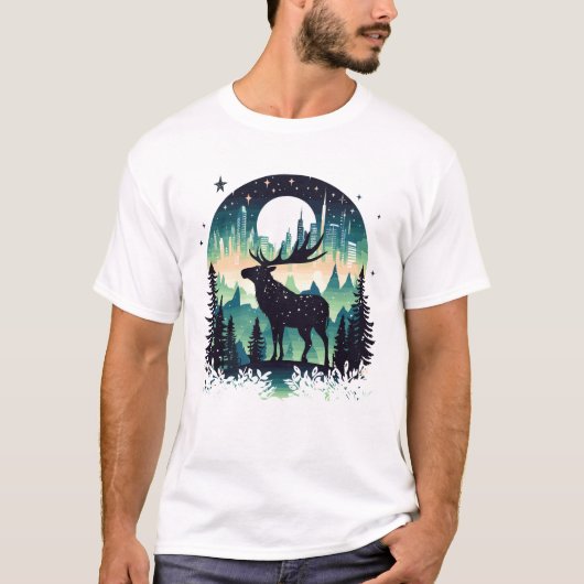 Moose Animal Beauty Natuur Wildlife Discovery T-shirt (Voorkant)