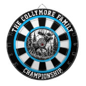 Moose Antlers Forest Target Art Dartbord (Voorkant)