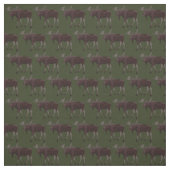 Moose Art Fabric Wildlife Fabric Cotton of Poly Stof (Swatch)