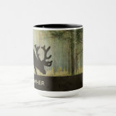 Moose Art Graphic personaliseren Mok (Midden)