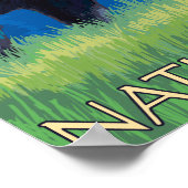 Moose at Night - Glacier National Park, MT Poster (Hoek)