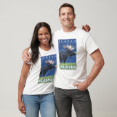 Moose at Night - Juneau, Alaska T-shirt (Unisex)