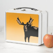 Moose at Sunset - Original Wildlife Art (In situ)