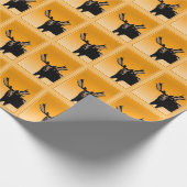 Moose at Sunset - Original Wildlife Art Cadeaupapier (Hoek)