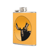 Moose at Sunset - Original Wildlife Art Heupfles (Links)