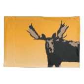 Moose at Sunset - Original Wildlife Art Kussensloop (Achterkant)