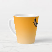 Moose at Sunset - Original Wildlife Art Latte Mok (Linkerhoek)