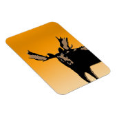 Moose at Sunset - Original Wildlife Art Magneet (Rechterzijde)