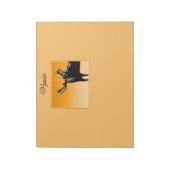 Moose at Sunset - Original Wildlife Art Notitieblok (Linkerzijde)