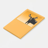 Moose at Sunset - Original Wildlife Art Post-it® Notes (Schuin)