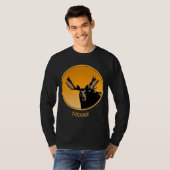 Moose at Sunset - Original Wildlife Art T-shirt (Voorkant volledig)