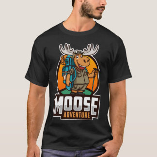 Moose avontuur t-shirt