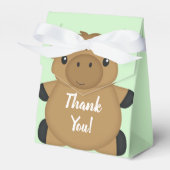Moose Baby shower Bedankdoosjes (Voorkant Zijde)