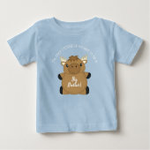 Moose Baby shower Blue Boy (Voorkant)