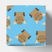 Moose Baby shower Blue Boy Bedankdoosjes (Bovenkant)