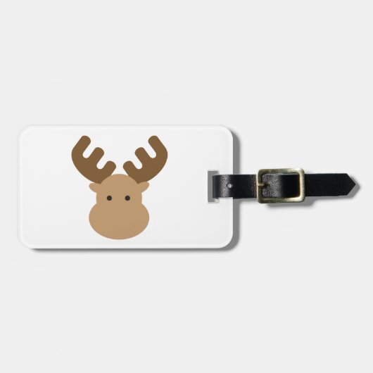 Moose Bagagelabel (Voorkant horizontaal)