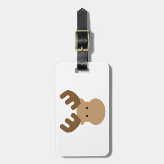 Moose Bagagelabel (Voorkant verticaal)