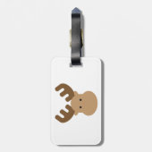 Moose Bagagelabel (Achterkant verticaal)