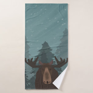 Moose Bath Towel Badhanddoek