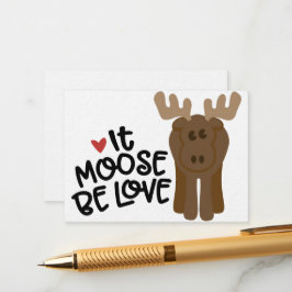Moose Be Love Informatiekaartje