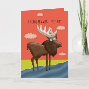 Moose Be Valentijn Card Kaart