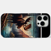 Moose bij de rivier Case-Mate iPhone case (Achterkant (horizontaal))