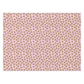 Moose Birthday Party Pink Tafelkleed (Voorkant (Horizontaal))