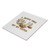 Moose Bite Tegeltje (Zijkant)