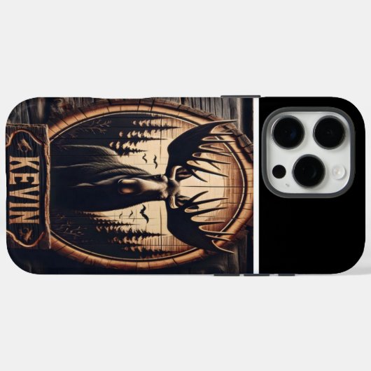 Moose & Bossen Custom Case-Mate iPhone Case (Achterkant (horizontaal))