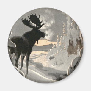 "Moose Breath" Magneet
