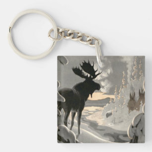 "Moose Breath" Sleutelhanger