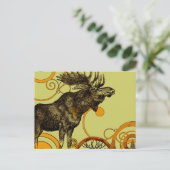  Moose Briefkaart (Staand voorkant)