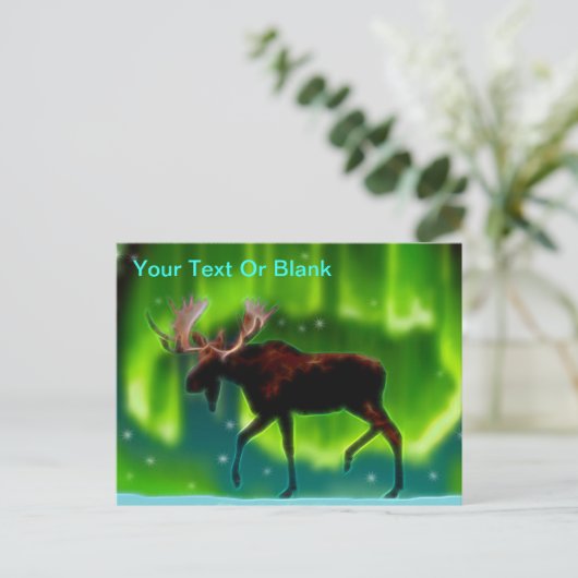 Moose Briefkaart (Staand voorkant)