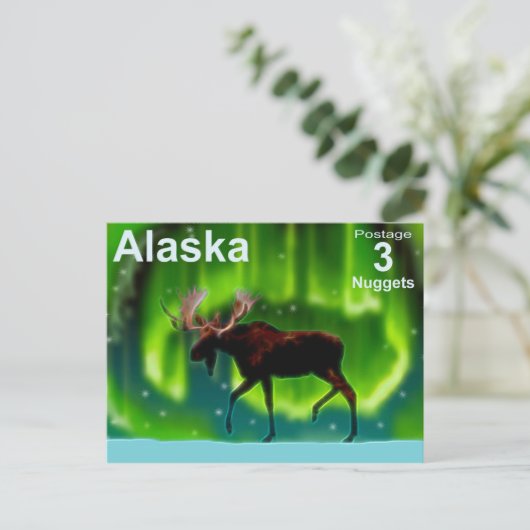 Moose Briefkaart (Staand voorkant)