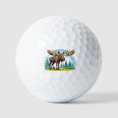 Moose buck golfballen (Voorkant)