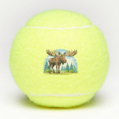 Moose buck tennisballen (Voorkant)