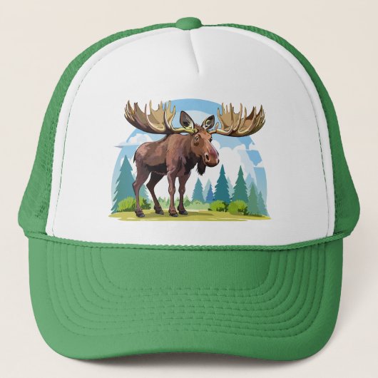 Moose buck trucker pet (Voorkant)